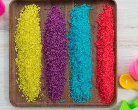 Rainbow rice